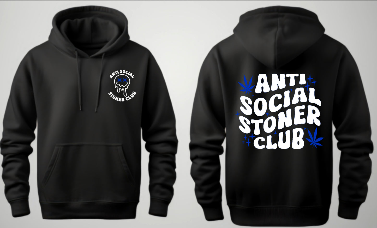 Anti Social Stoner Club - Black Hoodie