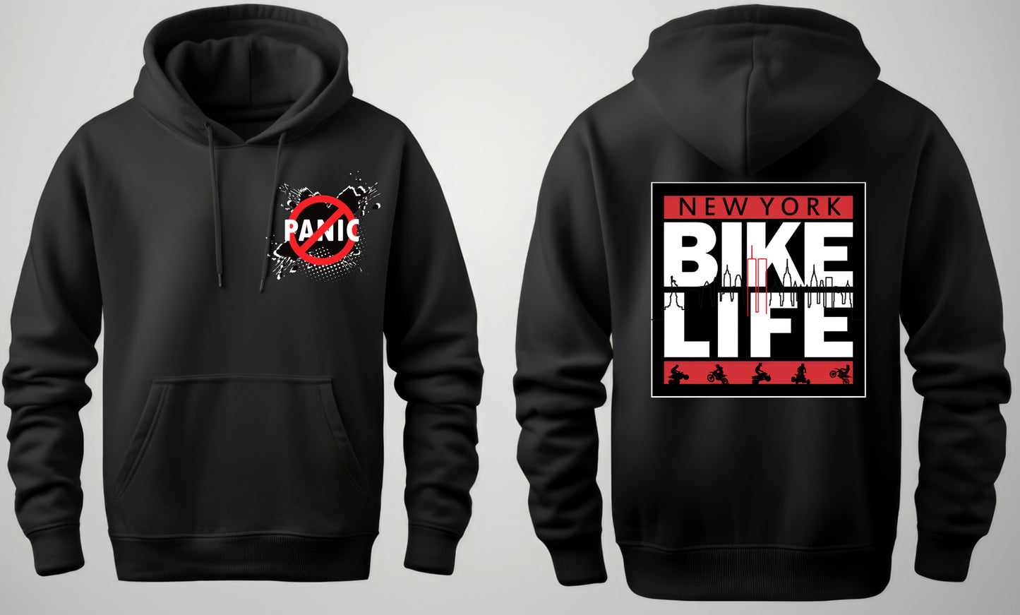 Don’t Panic NY Bike Life Hoodie