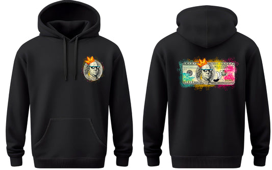 No Funny Money $100 Bill Hoodie