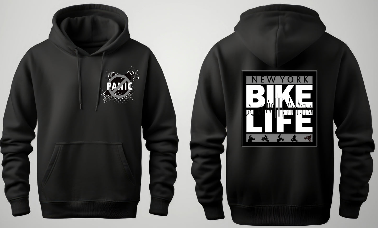 Don’t Panic NY Bike Life Hoodie