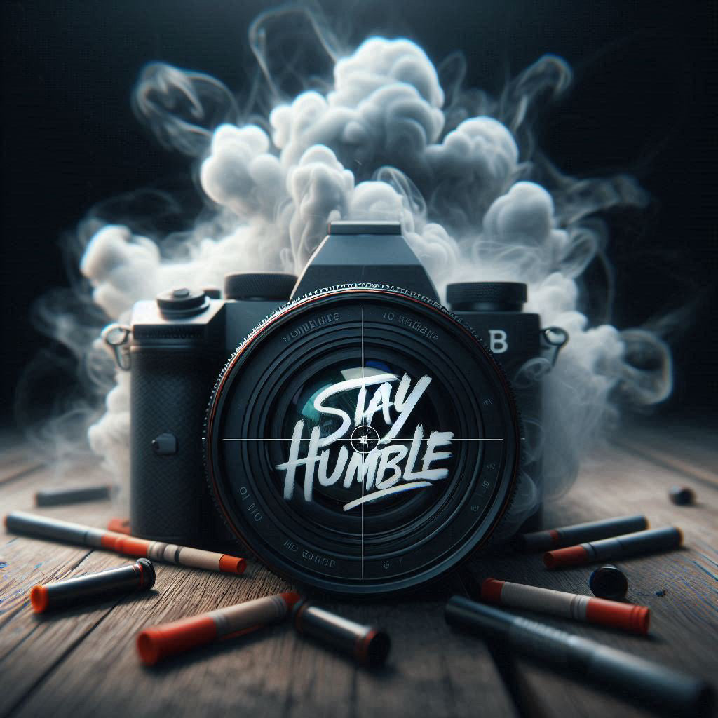 Stay Humble Logo Tee - Black