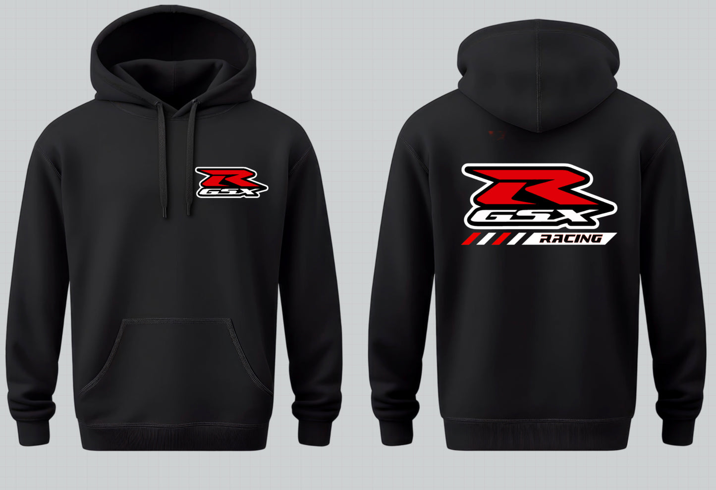 Gsxr Hoodie OG Red/ Blk Colors