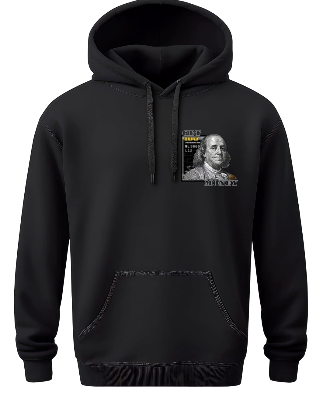 Get Money Gold $100 Hoodie