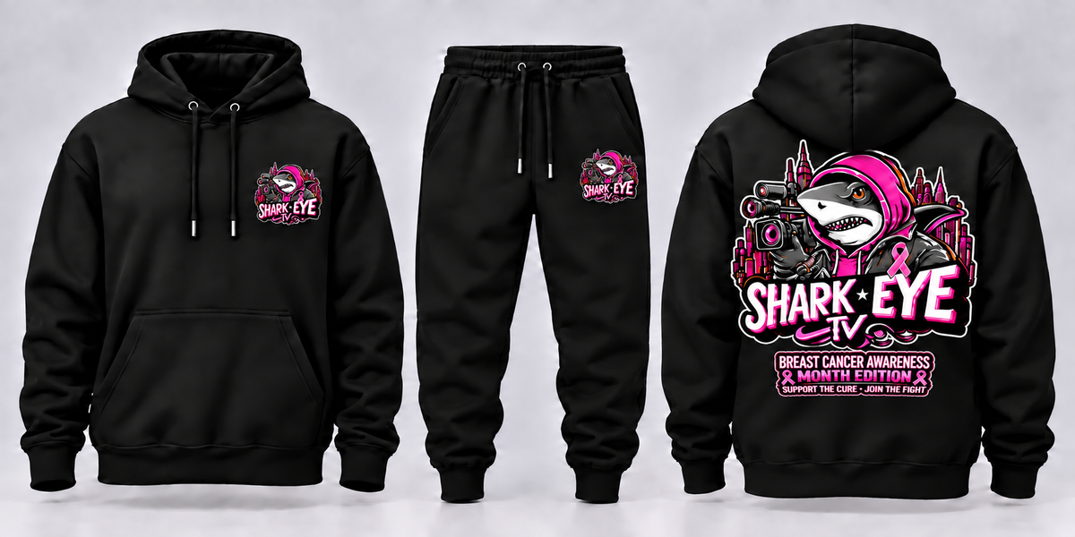 Fall ‘26 - NYC SHARK HOODIE AND JOGGER SWEATSUIT - PREORDER