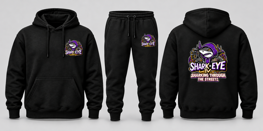 Fall ‘26 - NYC SHARK HOODIE AND JOGGER SWEATSUIT - PREORDER