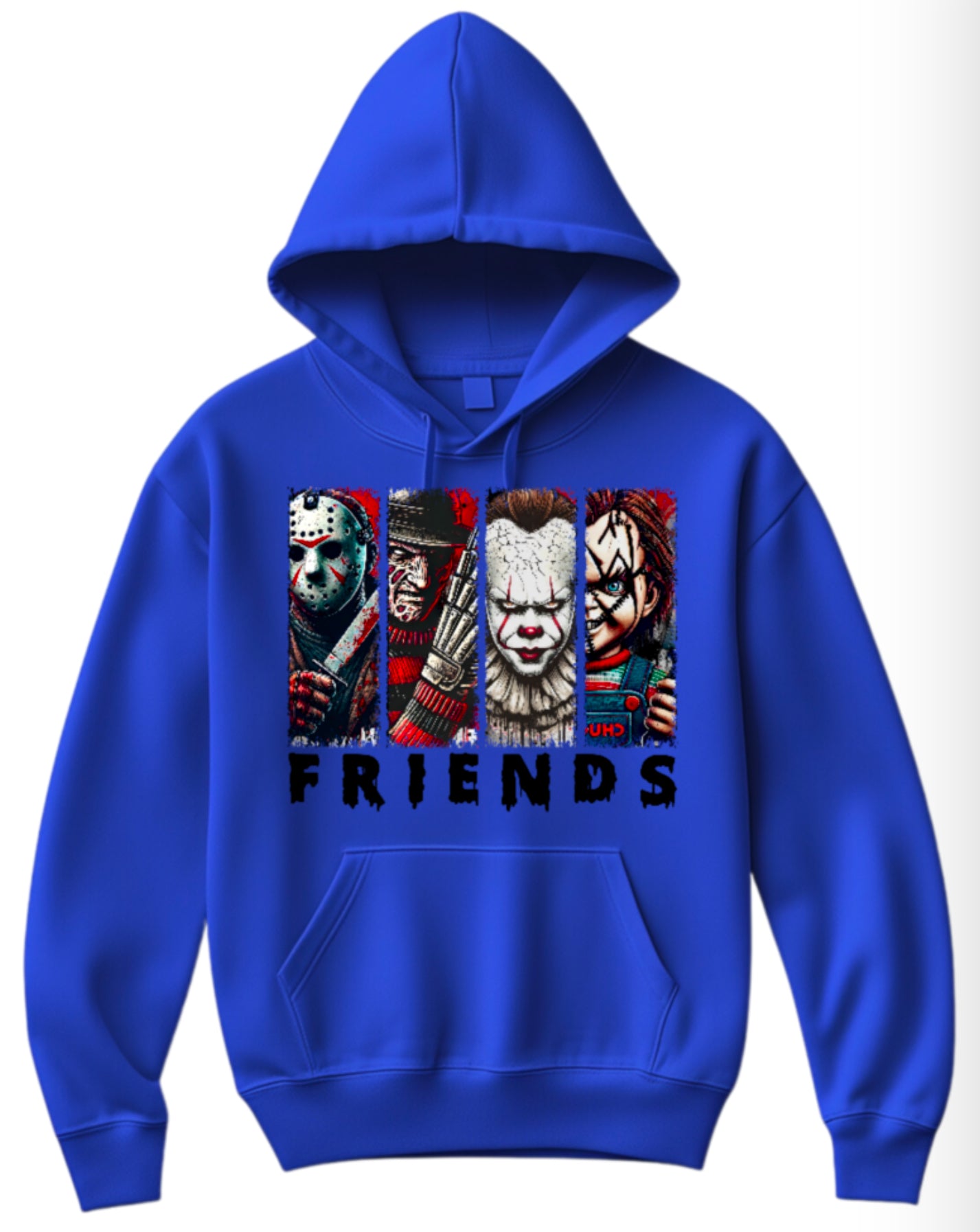Halloween “Friends" Theme Horror Movie Hoodie