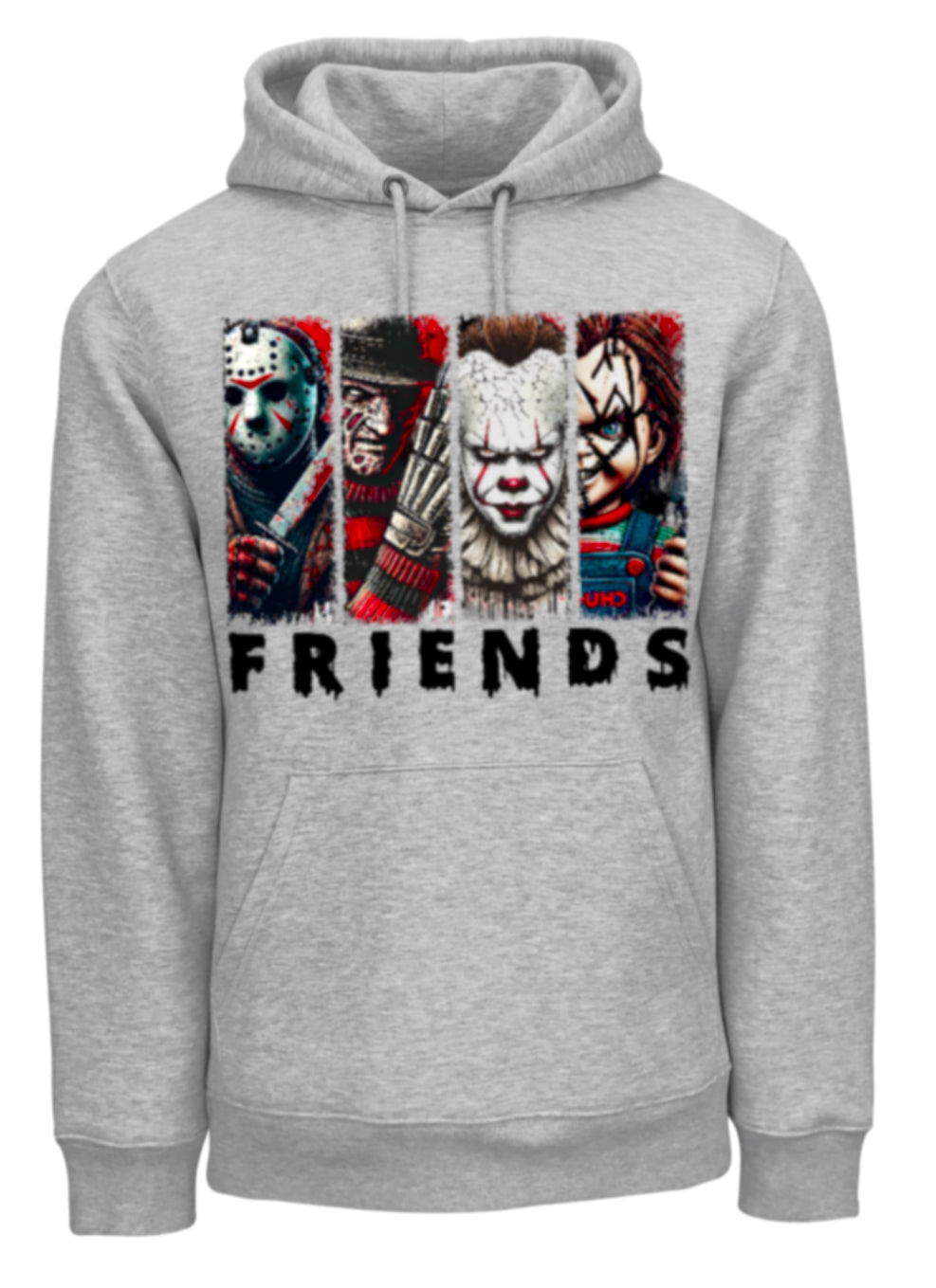 Halloween “Friends" Theme Horror Movie Hoodie