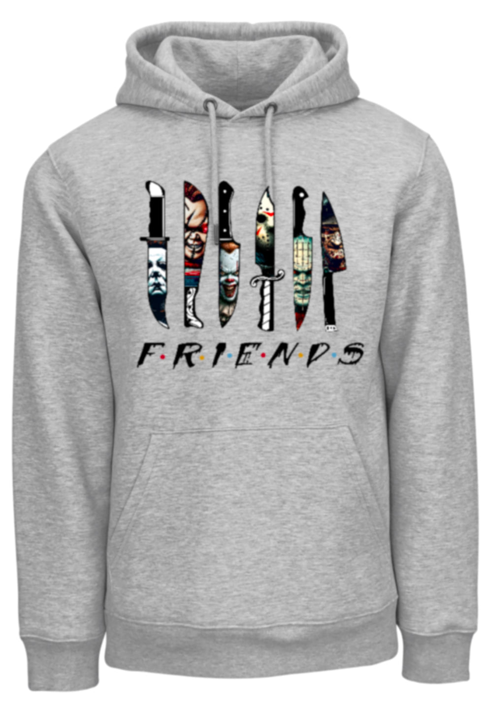 Halloween “Friends" Theme Horror Movie Hoodie