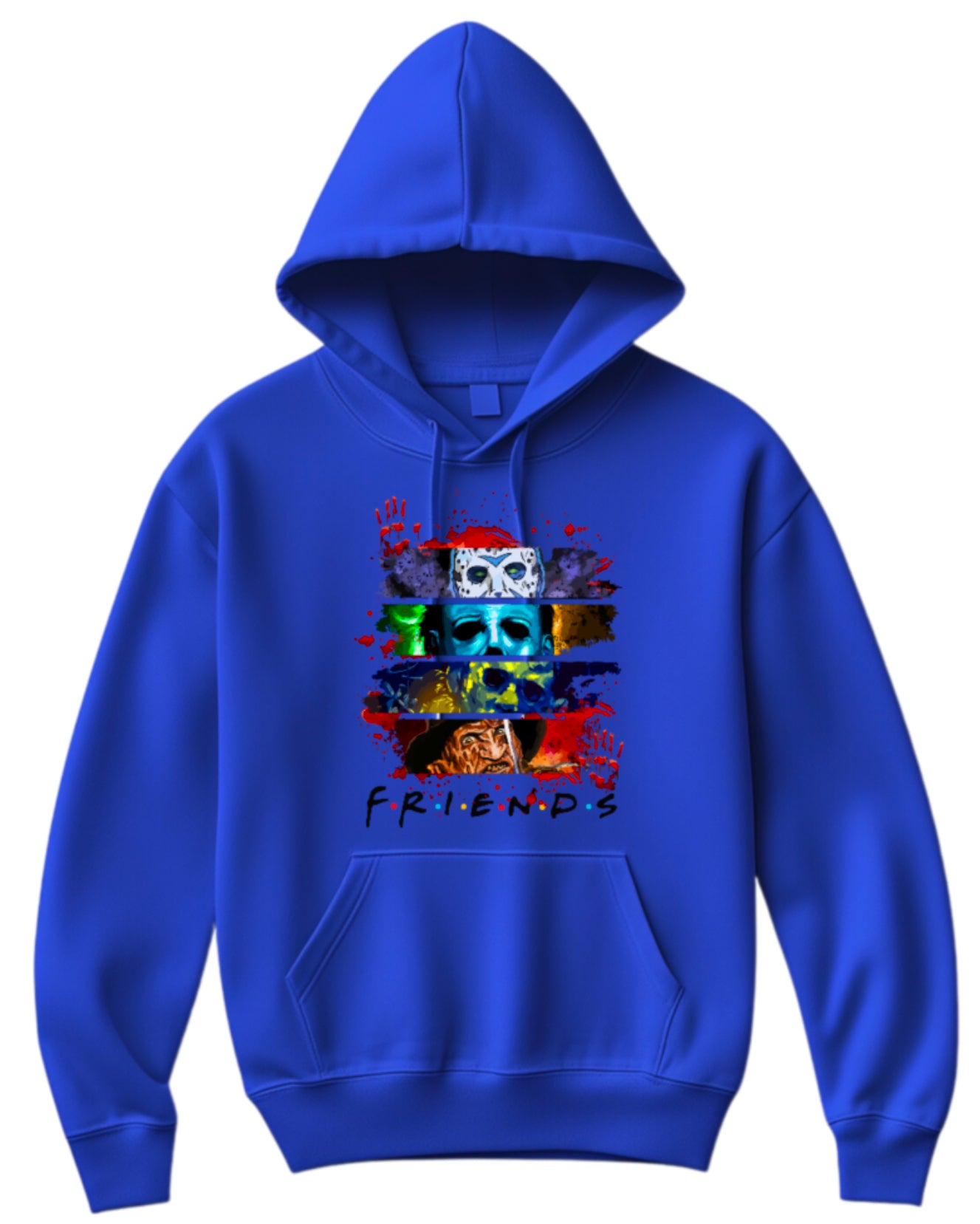 Halloween “Friends" Theme Horror Movie Hoodie