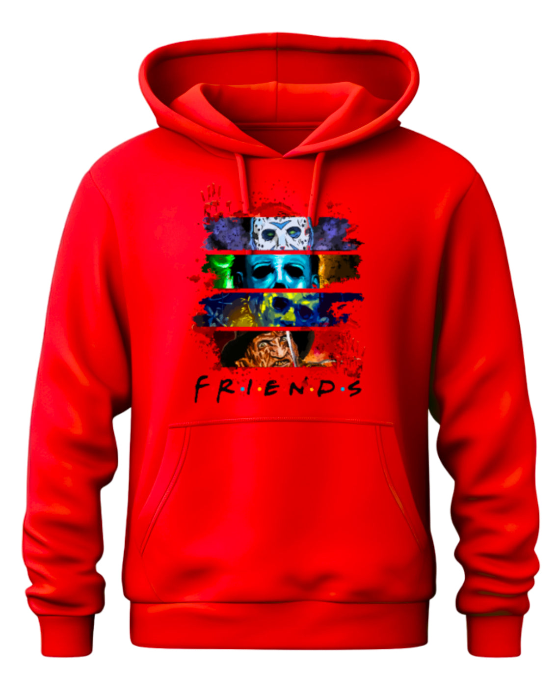 Halloween “Friends" Theme Horror Movie Hoodie