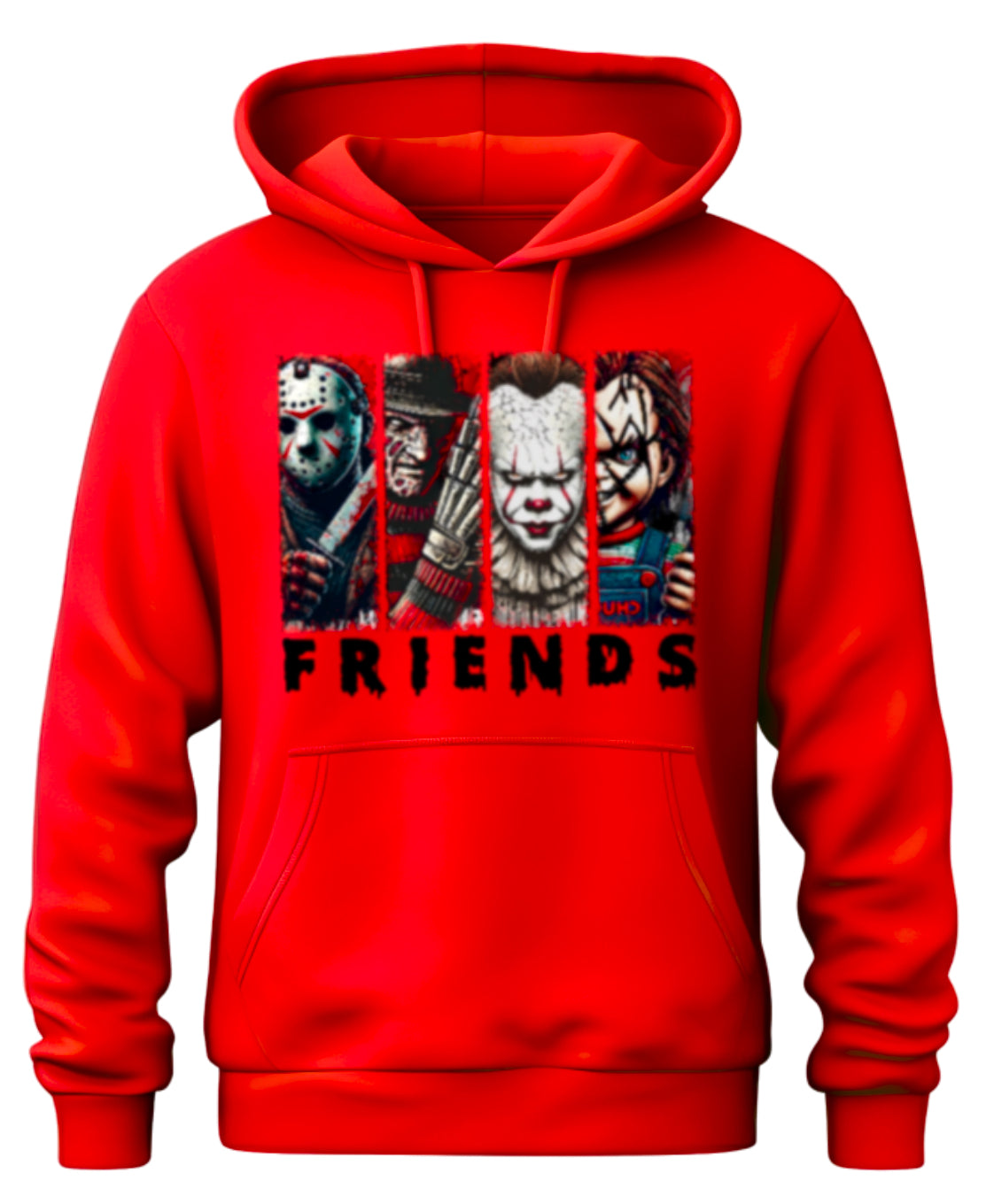 Halloween “Friends" Theme Horror Movie Hoodie