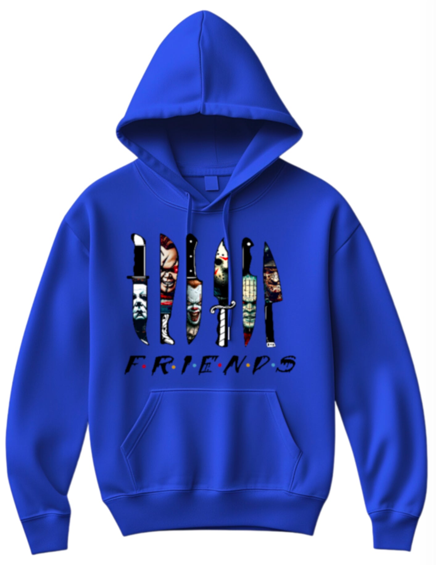 Halloween “Friends" Theme Horror Movie Hoodie