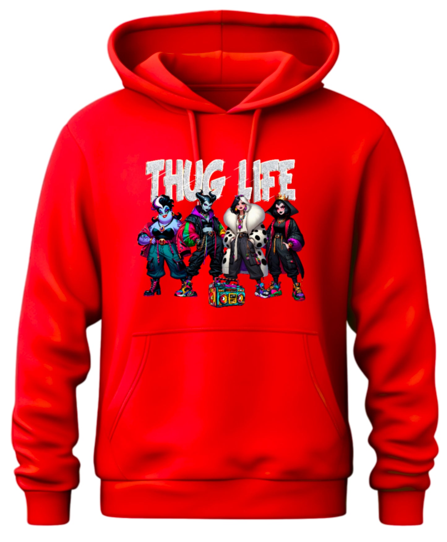 Halloween “Thug Life" Theme Horror Movie Hoodie