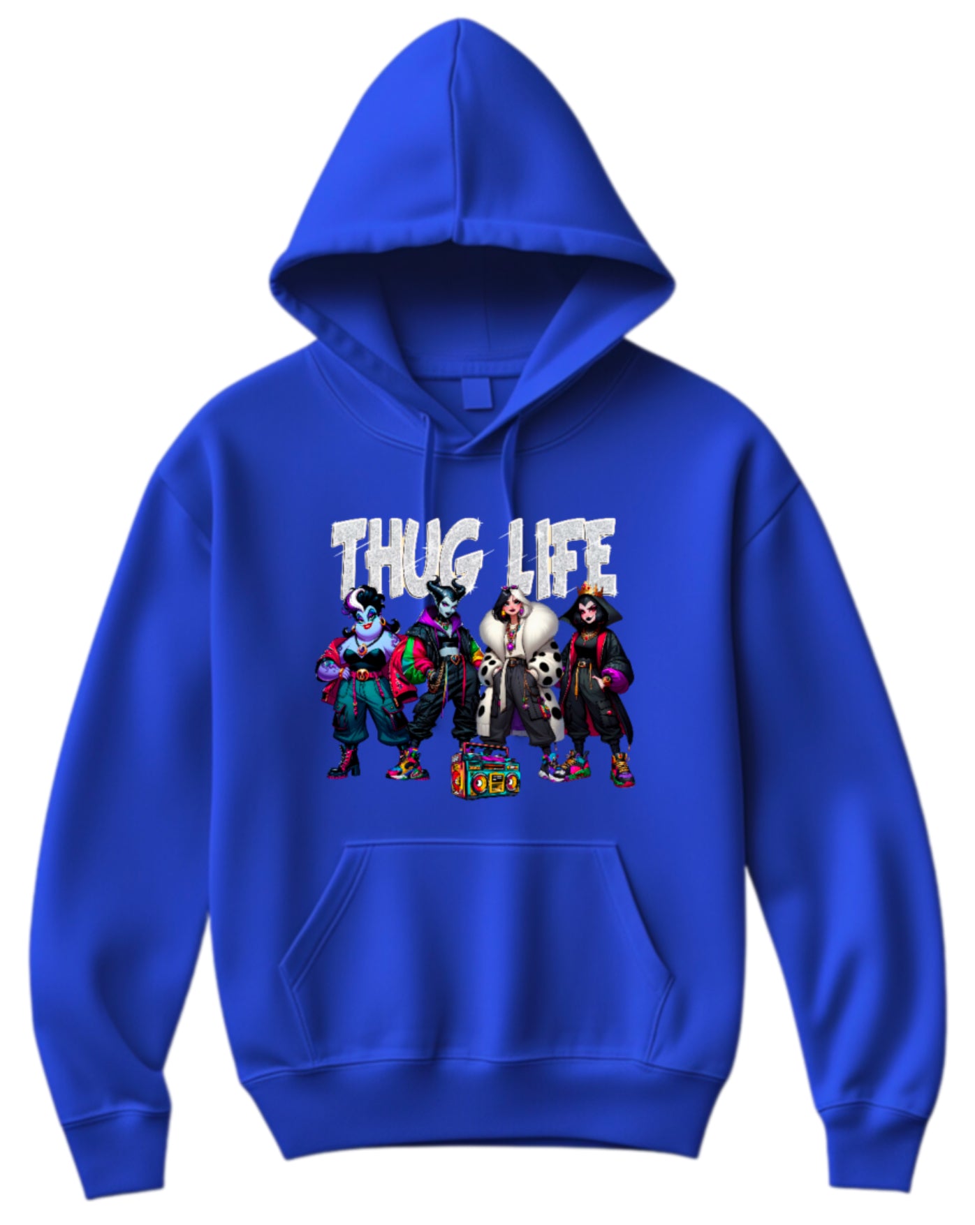 Halloween “Thug Life" Theme Horror Movie Hoodie