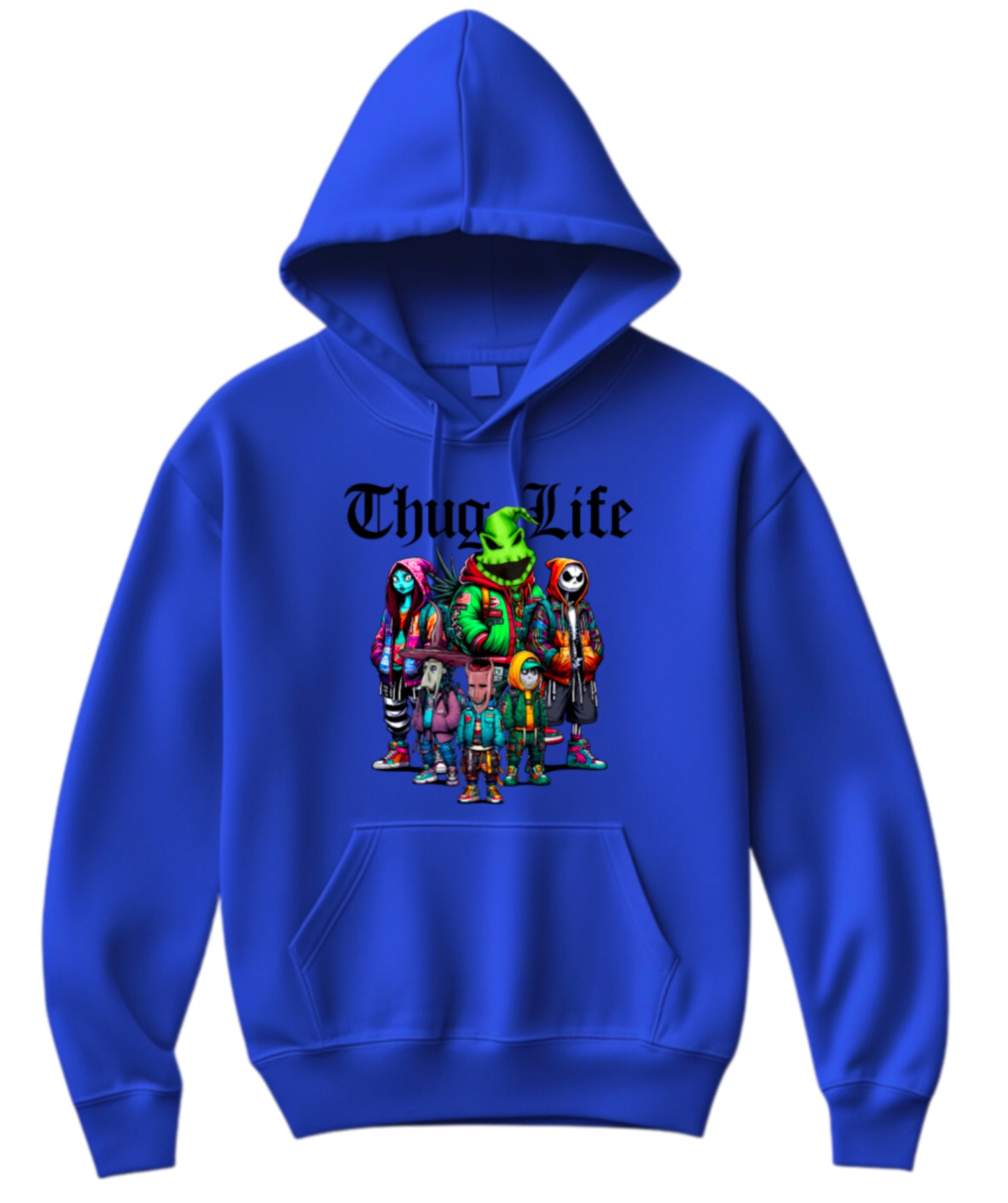 Halloween “Thug Life" Theme Horror Movie Hoodie