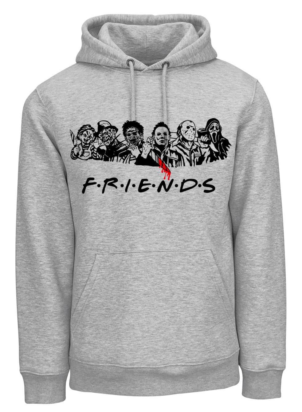 Halloween “Friends" Theme Horror Movie Hoodie