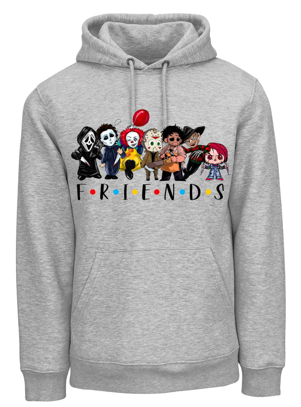 Halloween “Friends" Theme Horror Movie Hoodie