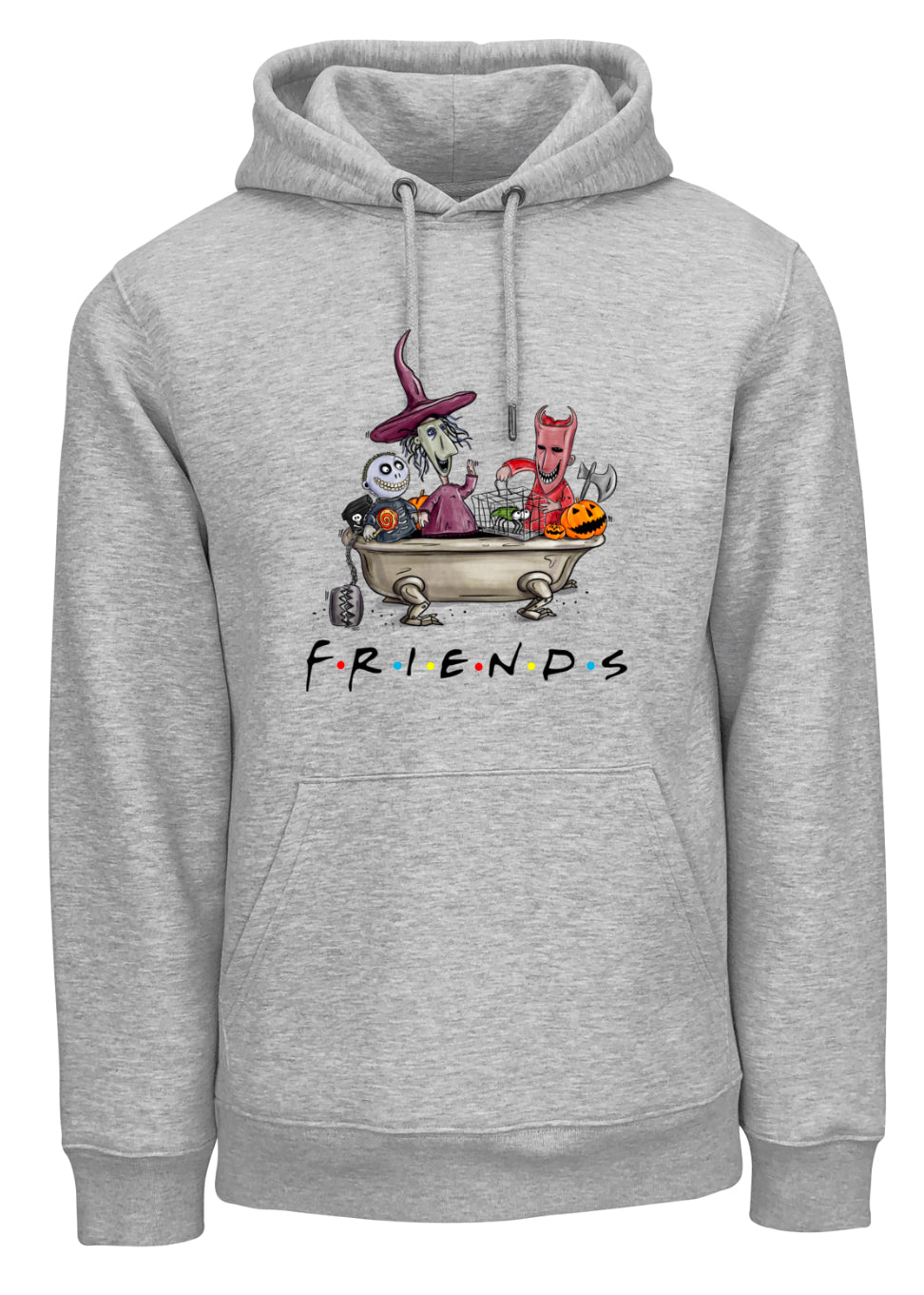 Halloween “Friends" Theme Horror Movie Hoodie