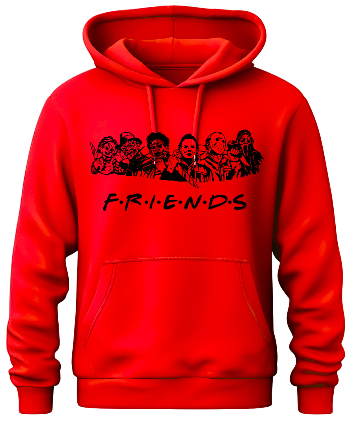 Halloween “Friends" Theme Horror Movie Hoodie