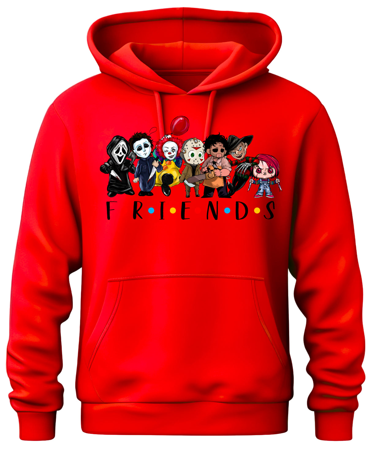 Halloween “Friends" Theme Horror Movie Hoodie