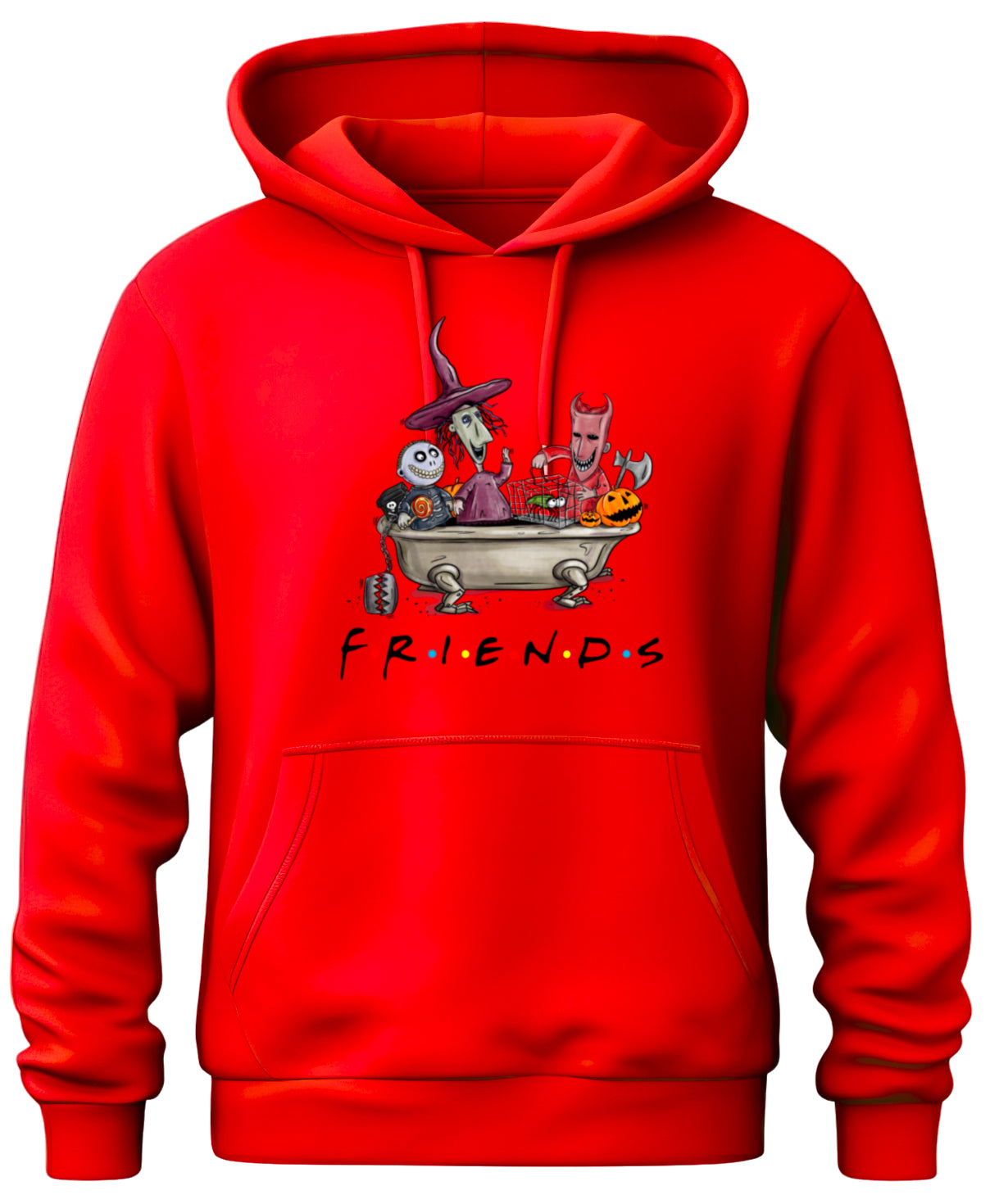 Halloween “Friends" Theme Horror Movie Hoodie
