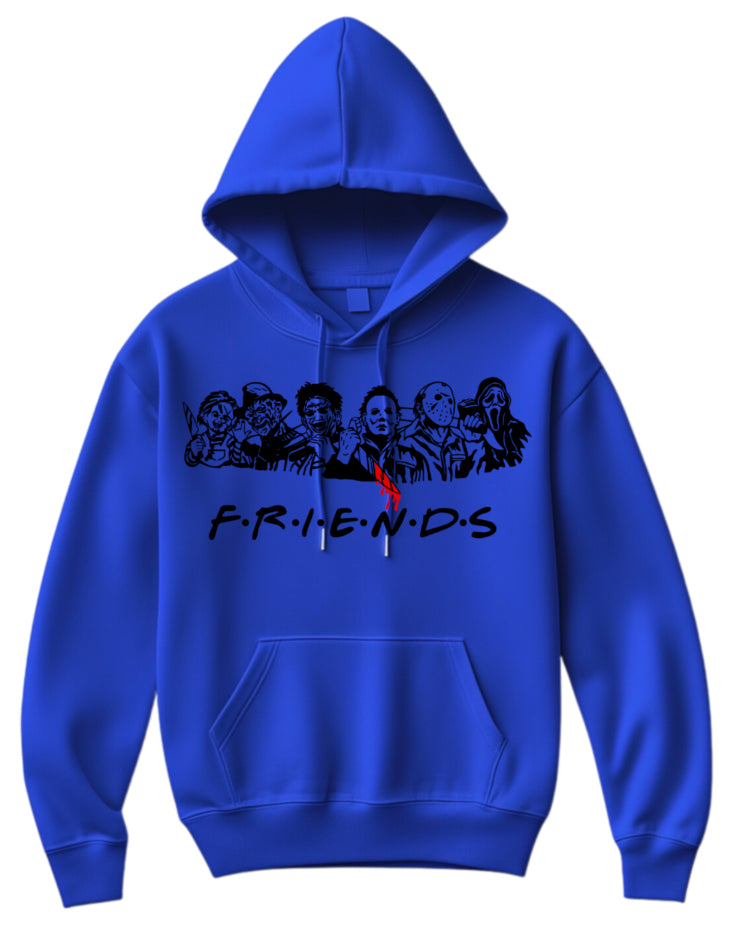 Halloween “Friends" Theme Horror Movie Hoodie