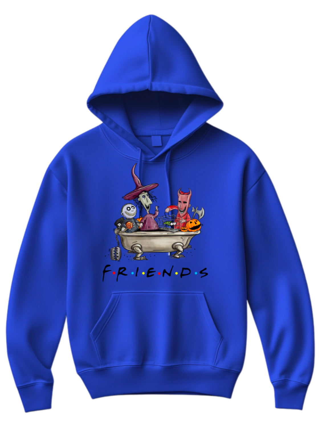 Halloween “Friends" Theme Horror Movie Hoodie