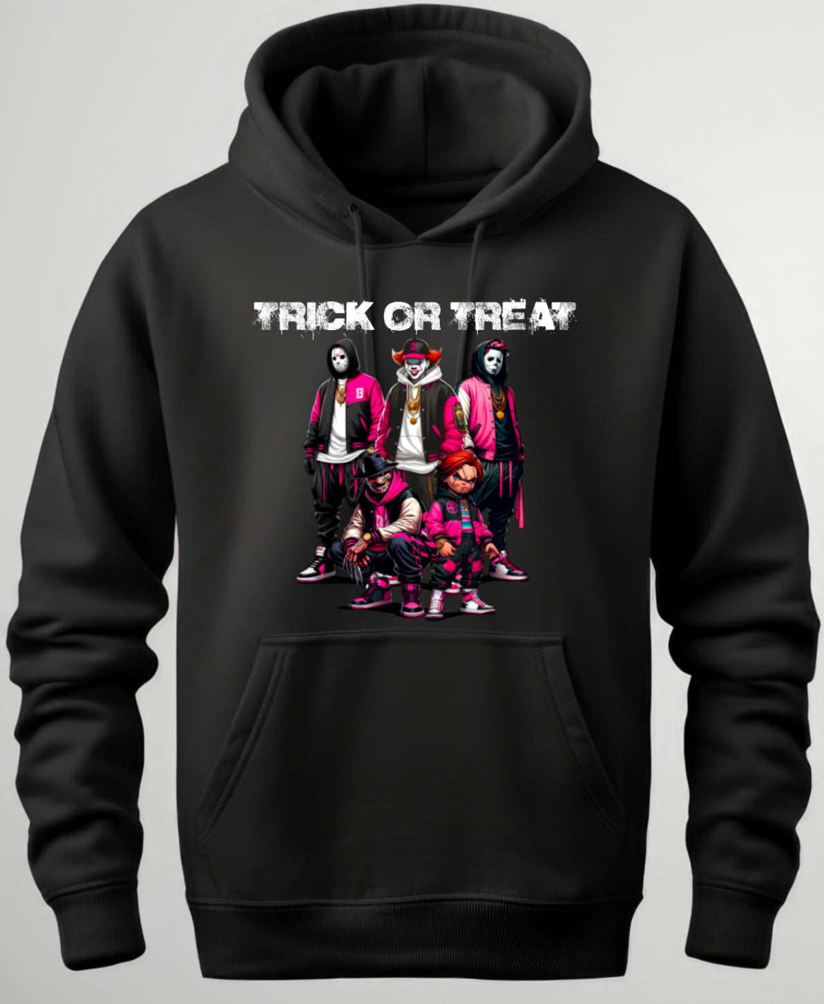 Halloween Theme Horror Movie Hoodie ‘TRICK OR TREAT’