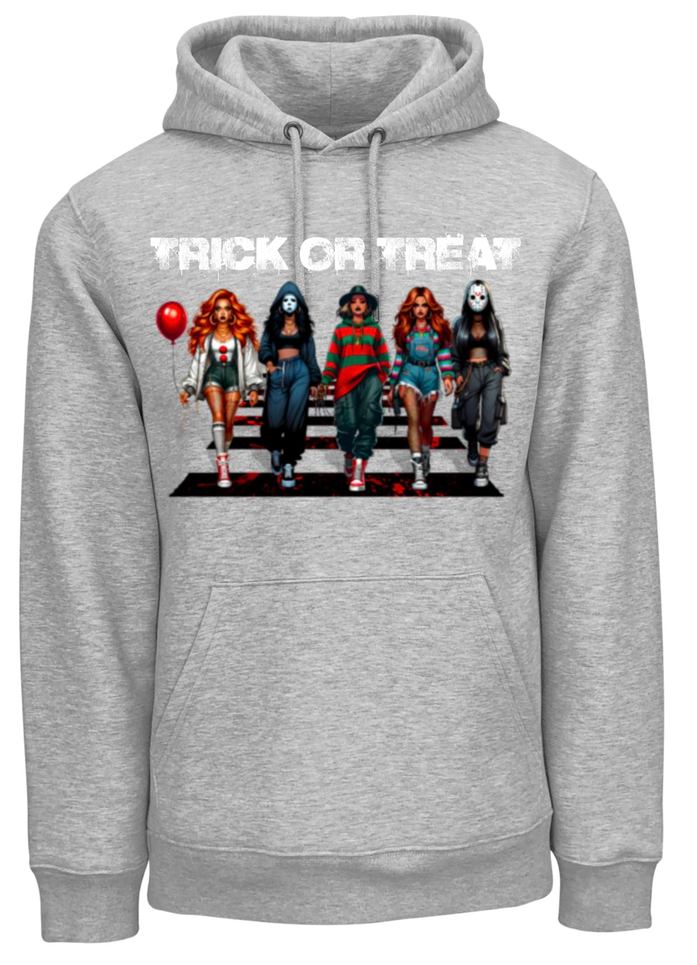 Halloween Theme Horror Movie Hoodie ‘TRICK OR TREAT’