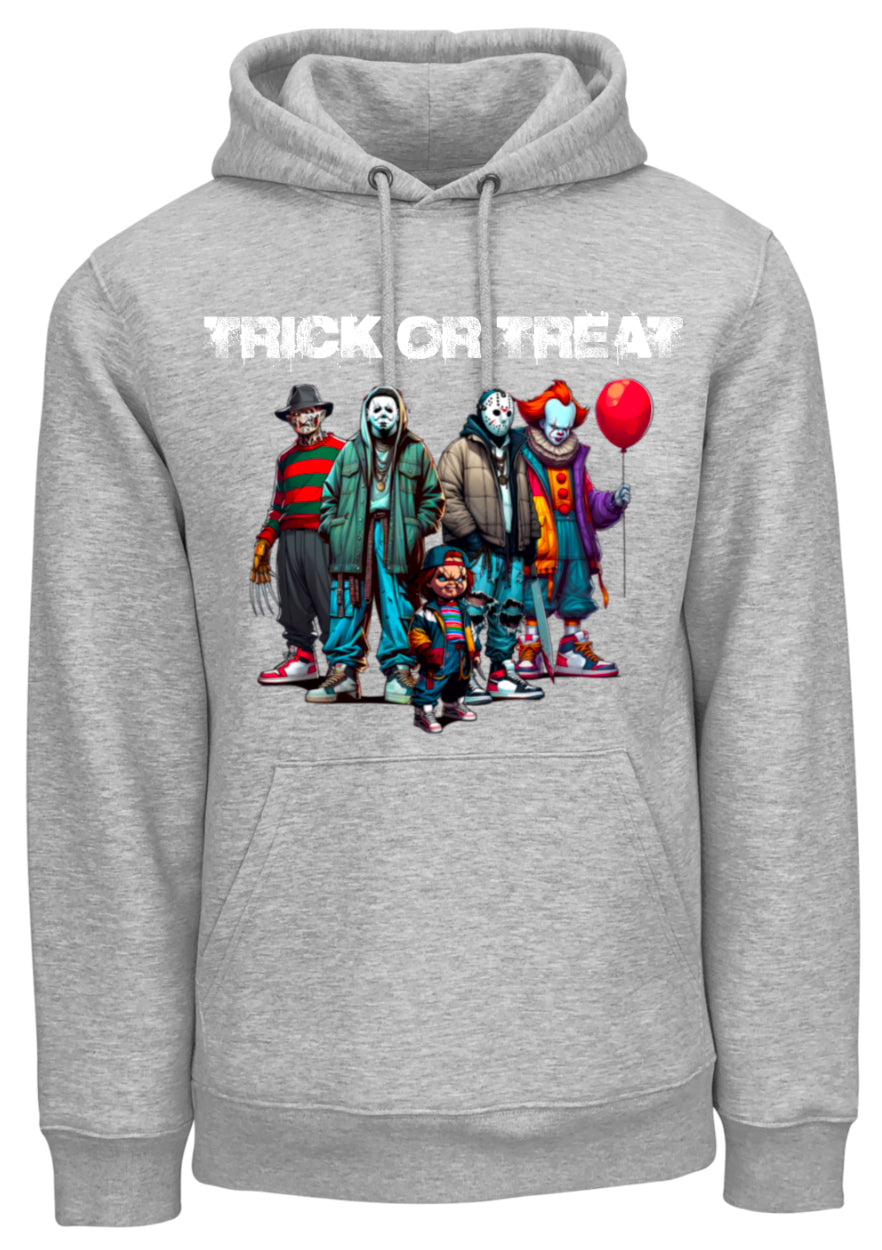 Halloween Theme Horror Movie Hoodie ‘TRICK OR TREAT’