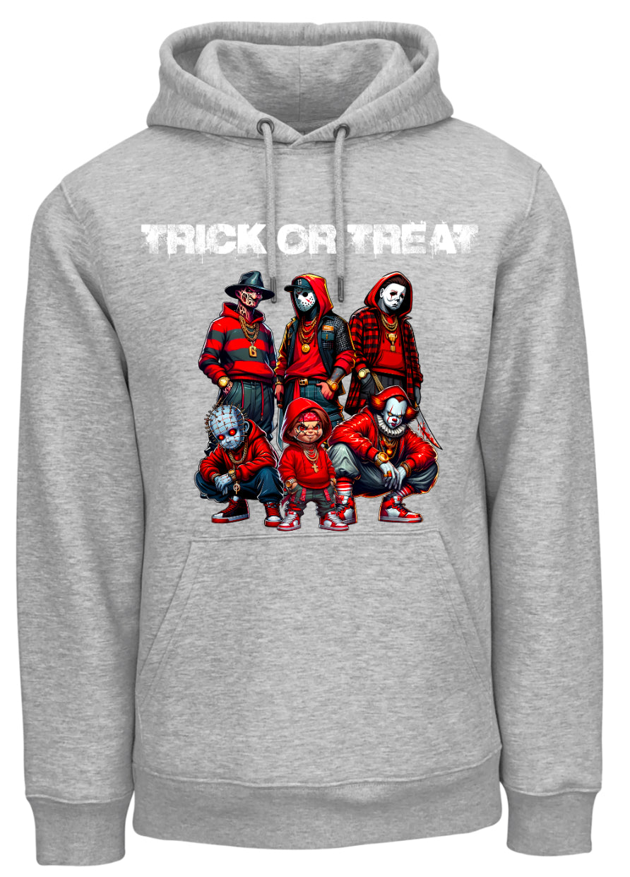 Halloween Theme Horror Movie Hoodie ‘TRICK OR TREAT’