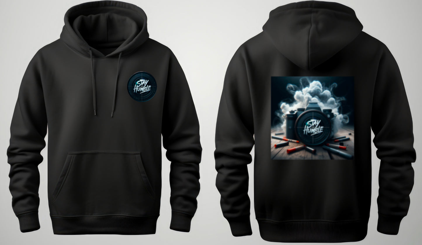 Stay Humble Logo Black Hoodie