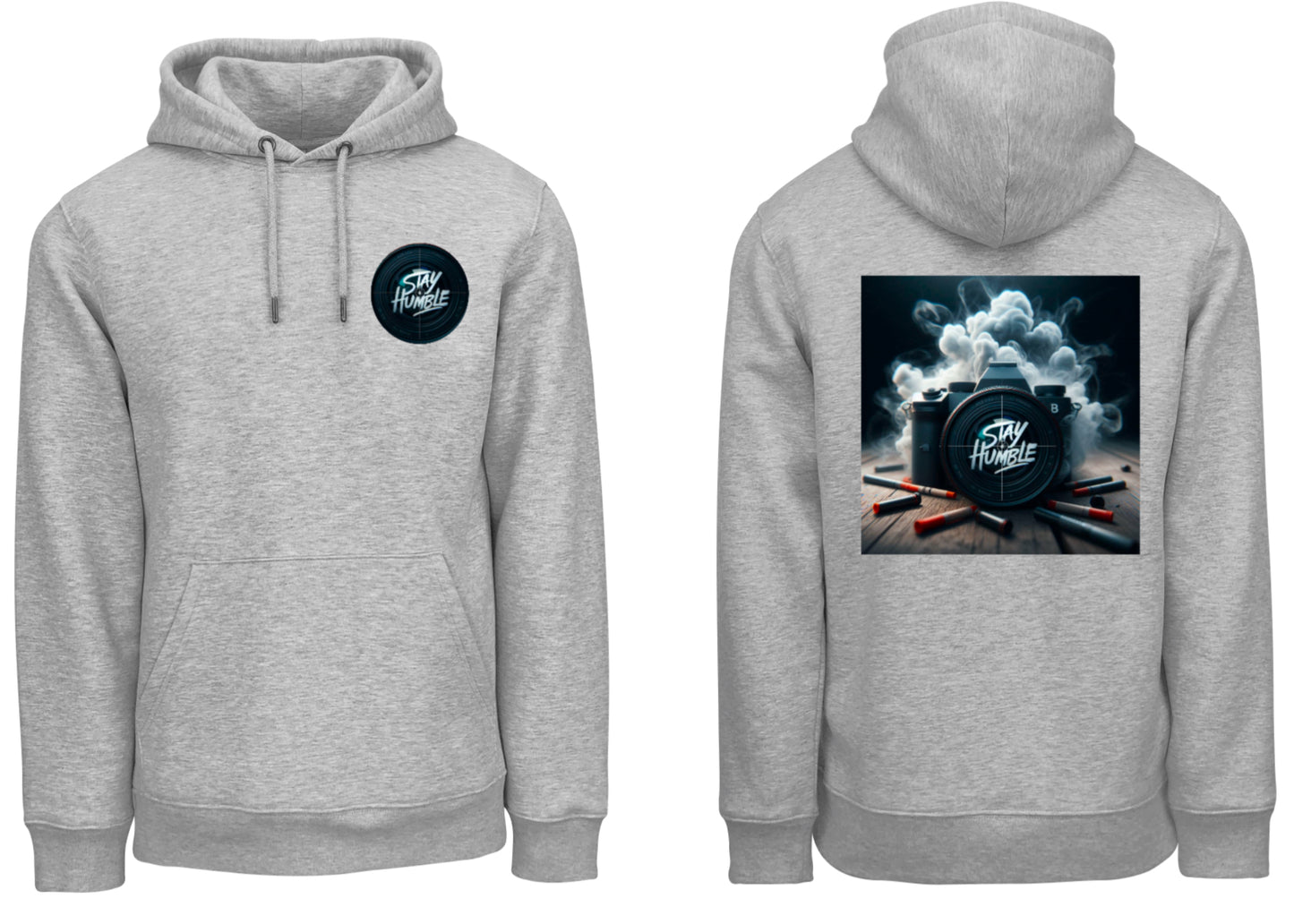 Stay Humble Hoodie - Gray