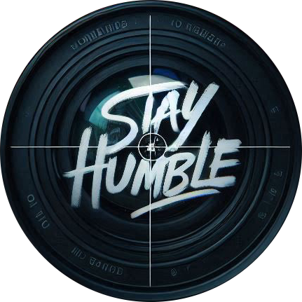 Stay Humble Logo Tee - Black